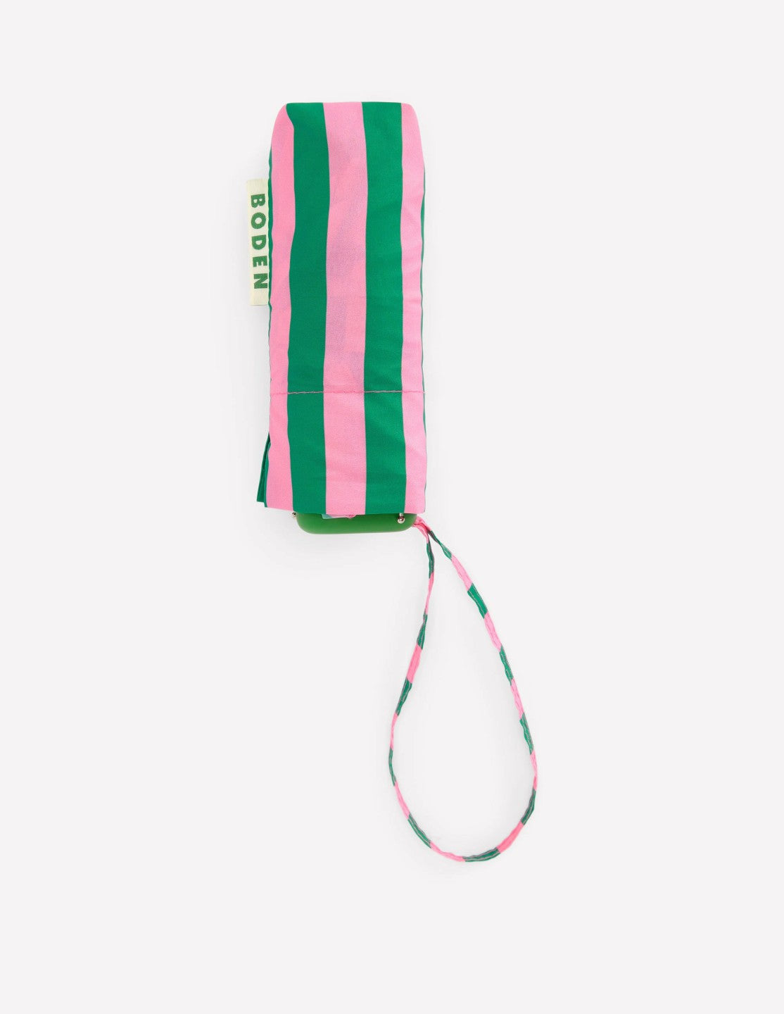 Small Umbrella-Green/Pink Stripe / Boden Online