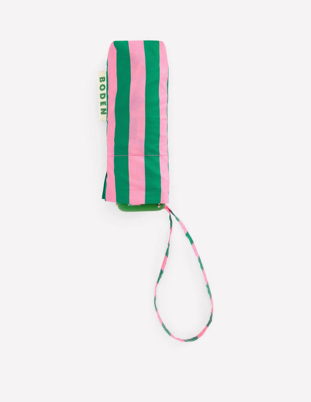 Small Umbrella-Green/Pink Stripe / Boden Online