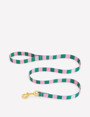 Dog Lead-Green/Pink Stripe / Boden Outlet