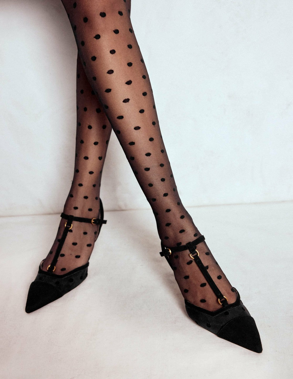 Spot Tights-Black / Boden us