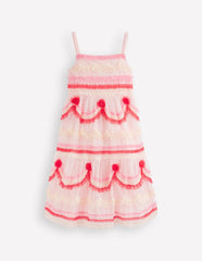 Tiered Cake Tulle Dress-Chalk Pink Cake / Boden us