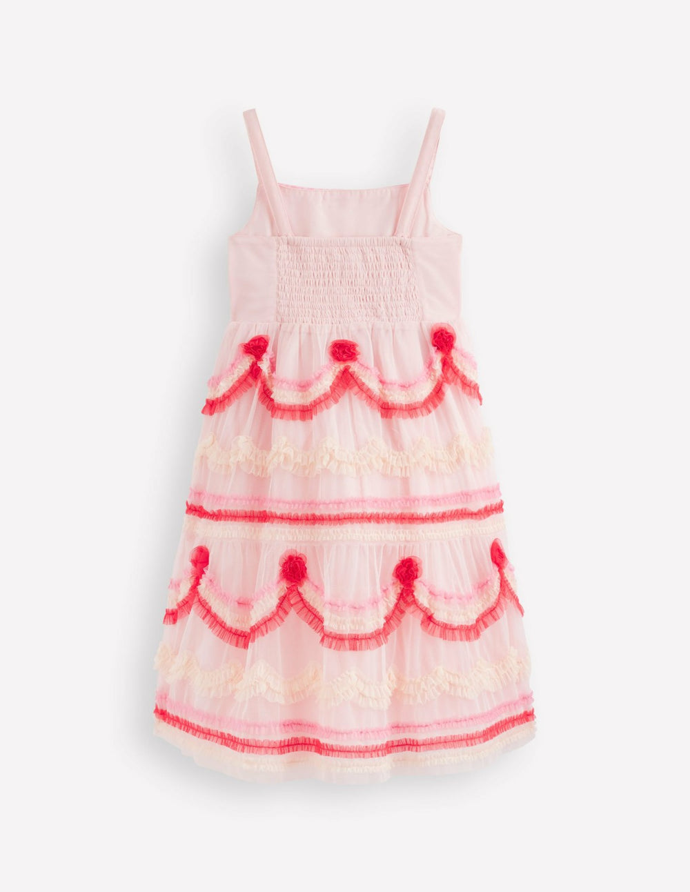 Tiered Cake Tulle Dress-Chalk Pink Cake / Boden us