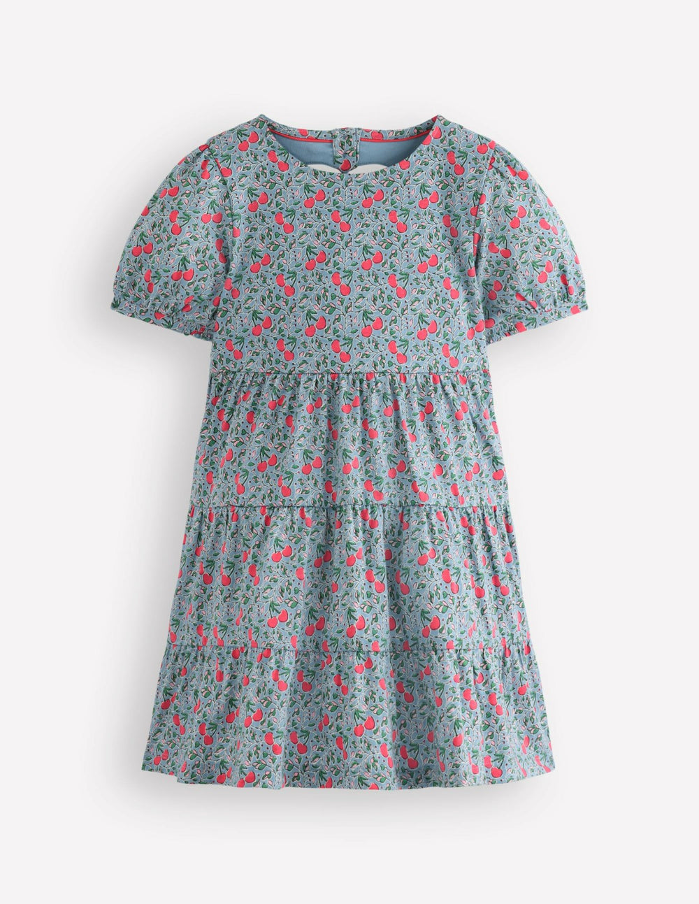 Heart Back Jersey Dress-Cherries / Boden Online