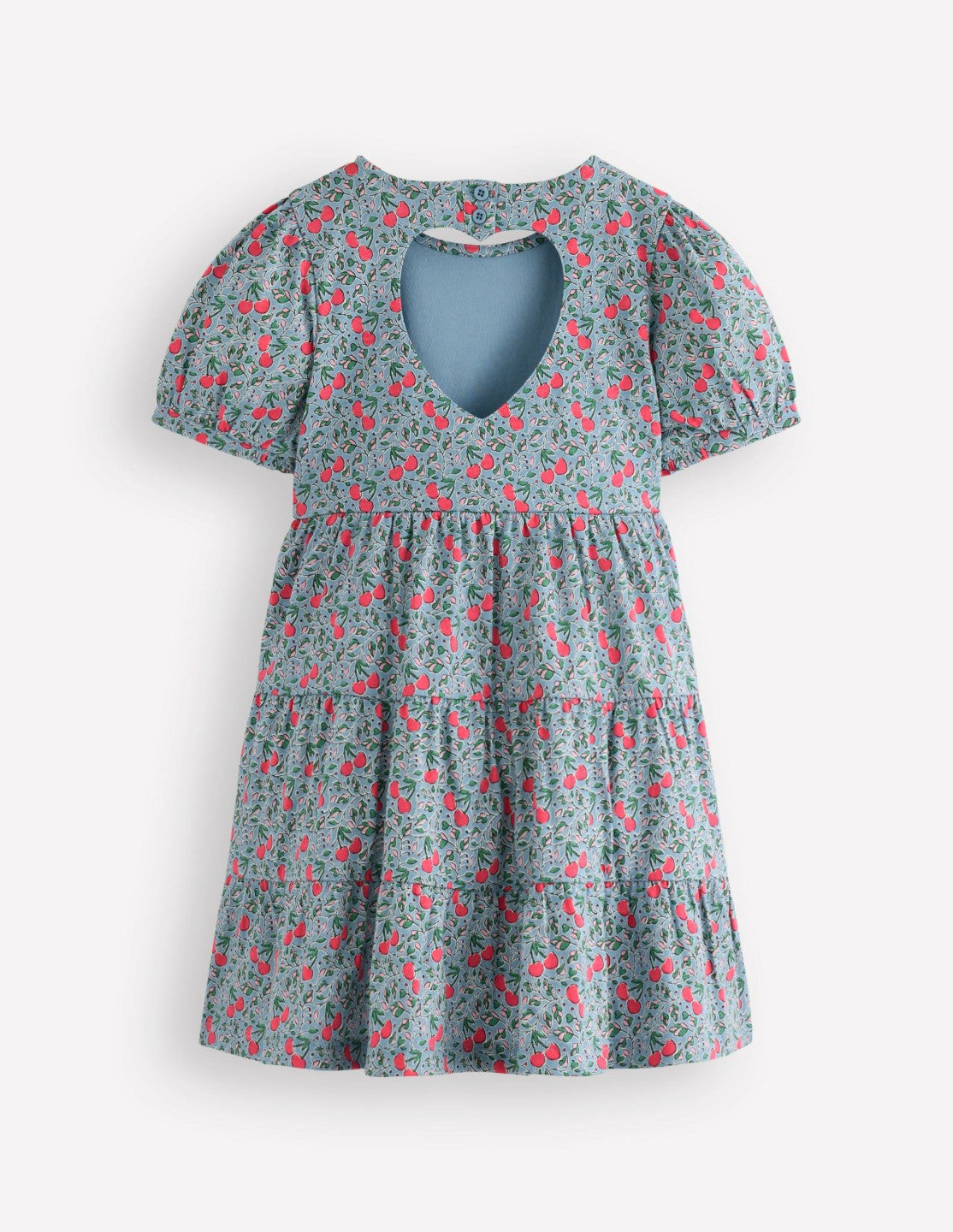 Heart Back Jersey Dress-Cherries / Boden Online