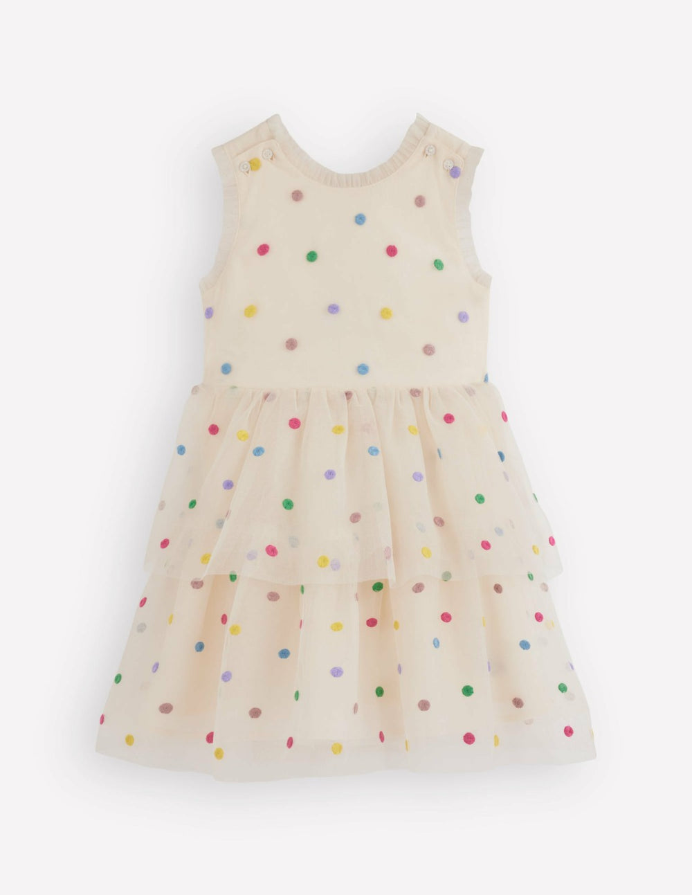 Spot Occasion Dress-Soft Ivory Multi Spot / Boden Discount