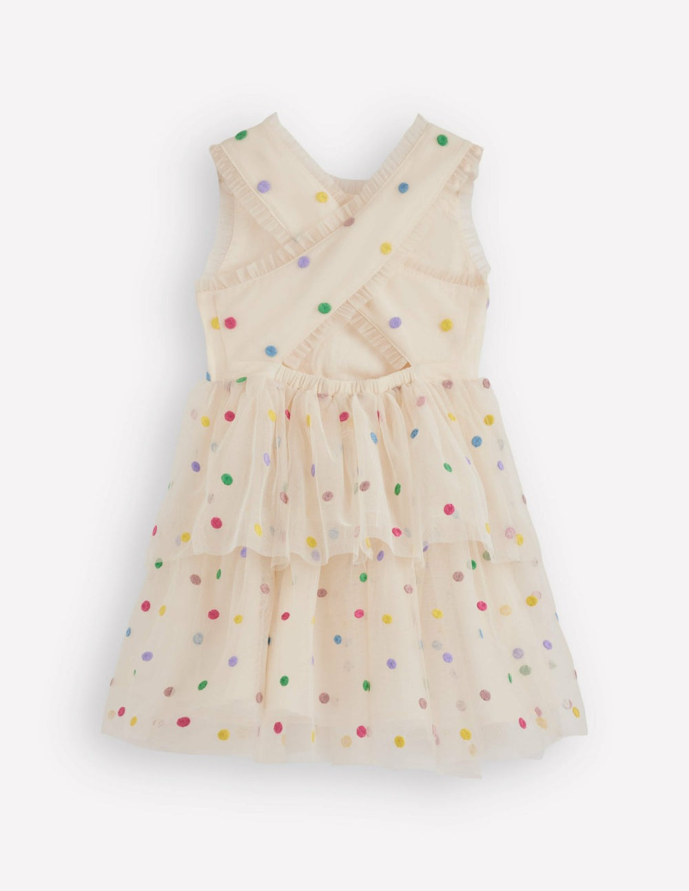 Spot Occasion Dress-Soft Ivory Multi Spot / Boden Discount