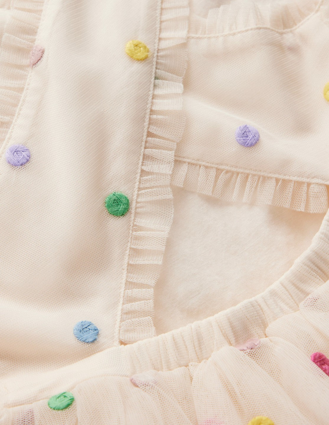 Spot Occasion Dress-Soft Ivory Multi Spot / Boden Discount