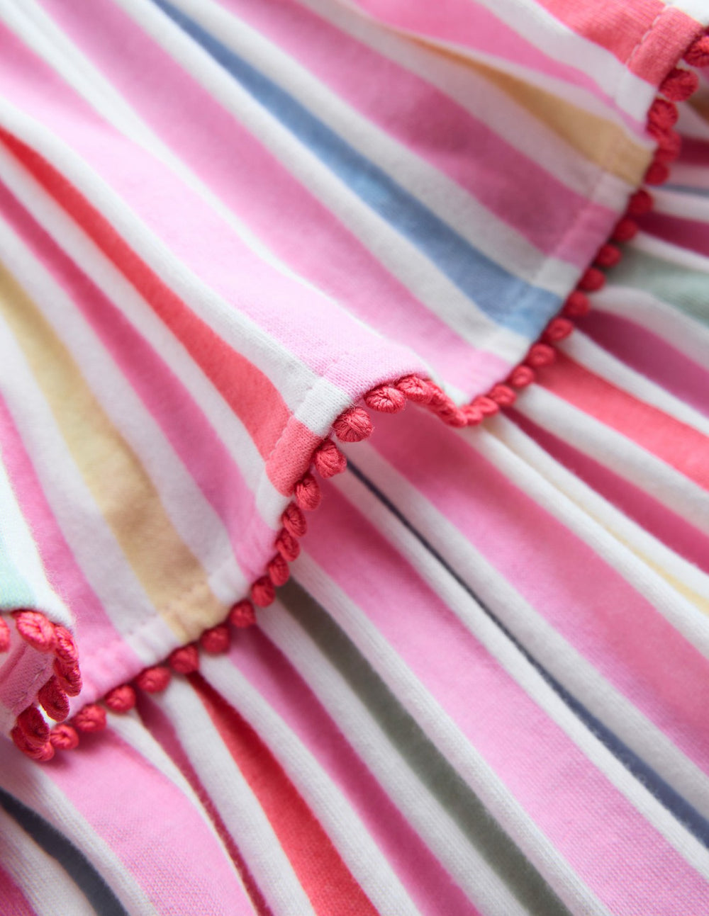 Tiered Jersey Sundress-Pink Stripe / Boden Discount