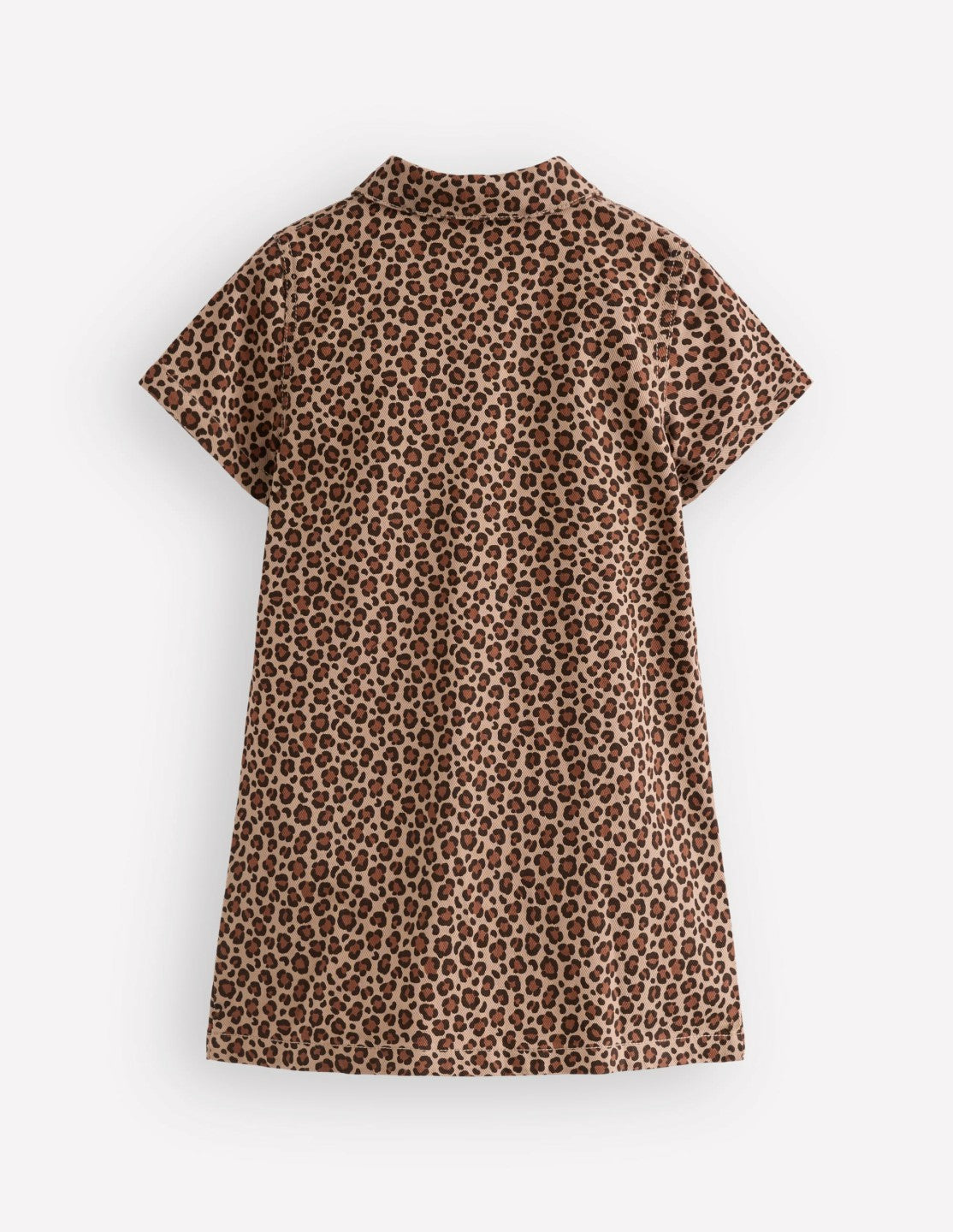 Denim Shirt Dress-Leopard / Boden