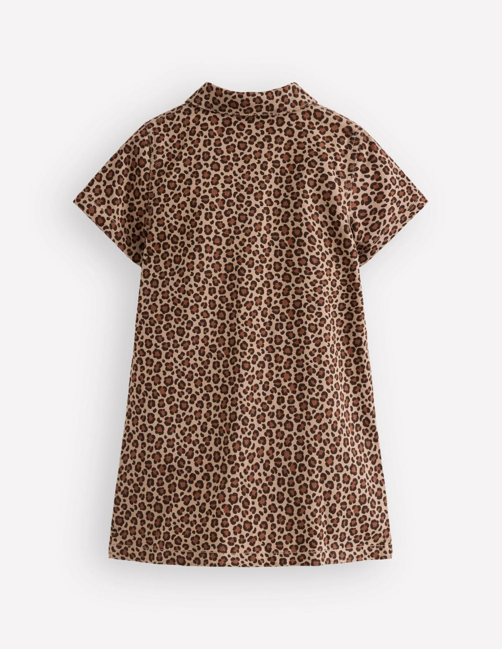 Denim Shirt Dress-Leopard / Boden