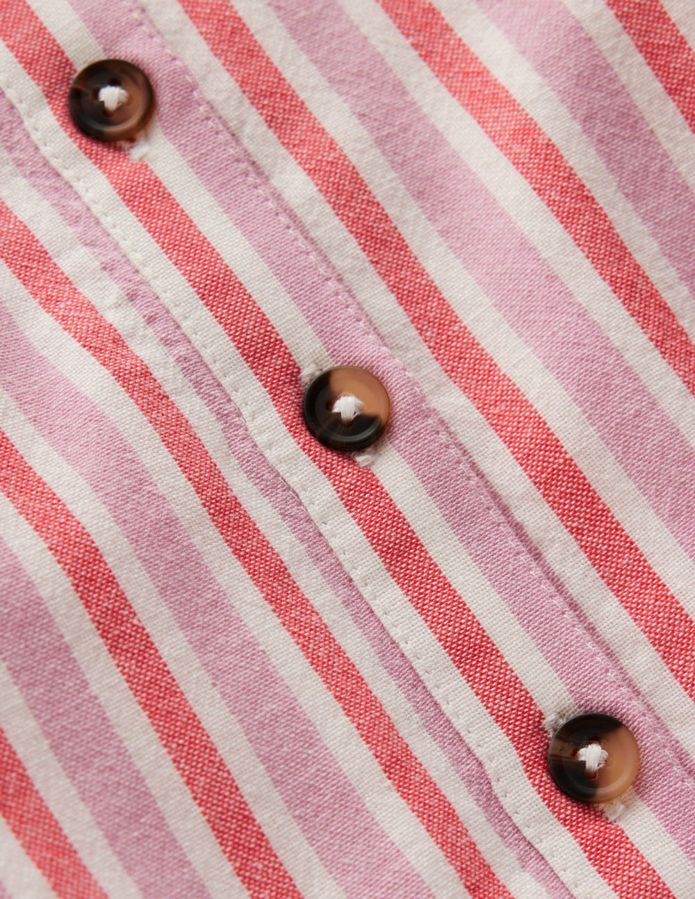 Tiered Shirt Dress-Formica Pink Stripe / Boden Outlet
