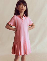 Pique Jersey Dress-Almond Pink / Boden