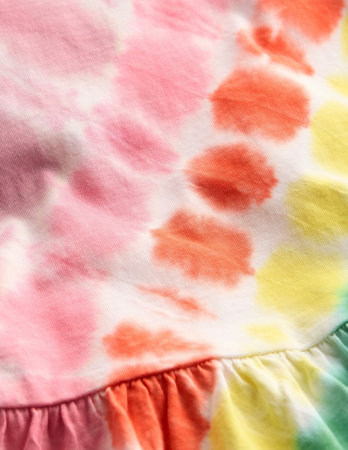 Jersey T-Shirt Dress-Pink Tie Dye / Boden Online