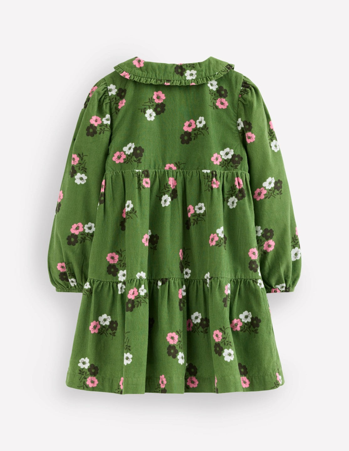 Minna Collared Woven Dress-Green Ditsy Floral / Boden Outlet
