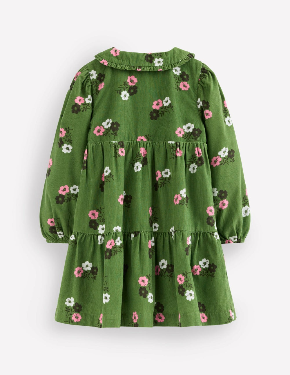 Minna Collared Woven Dress-Green Ditsy Floral / Boden Outlet