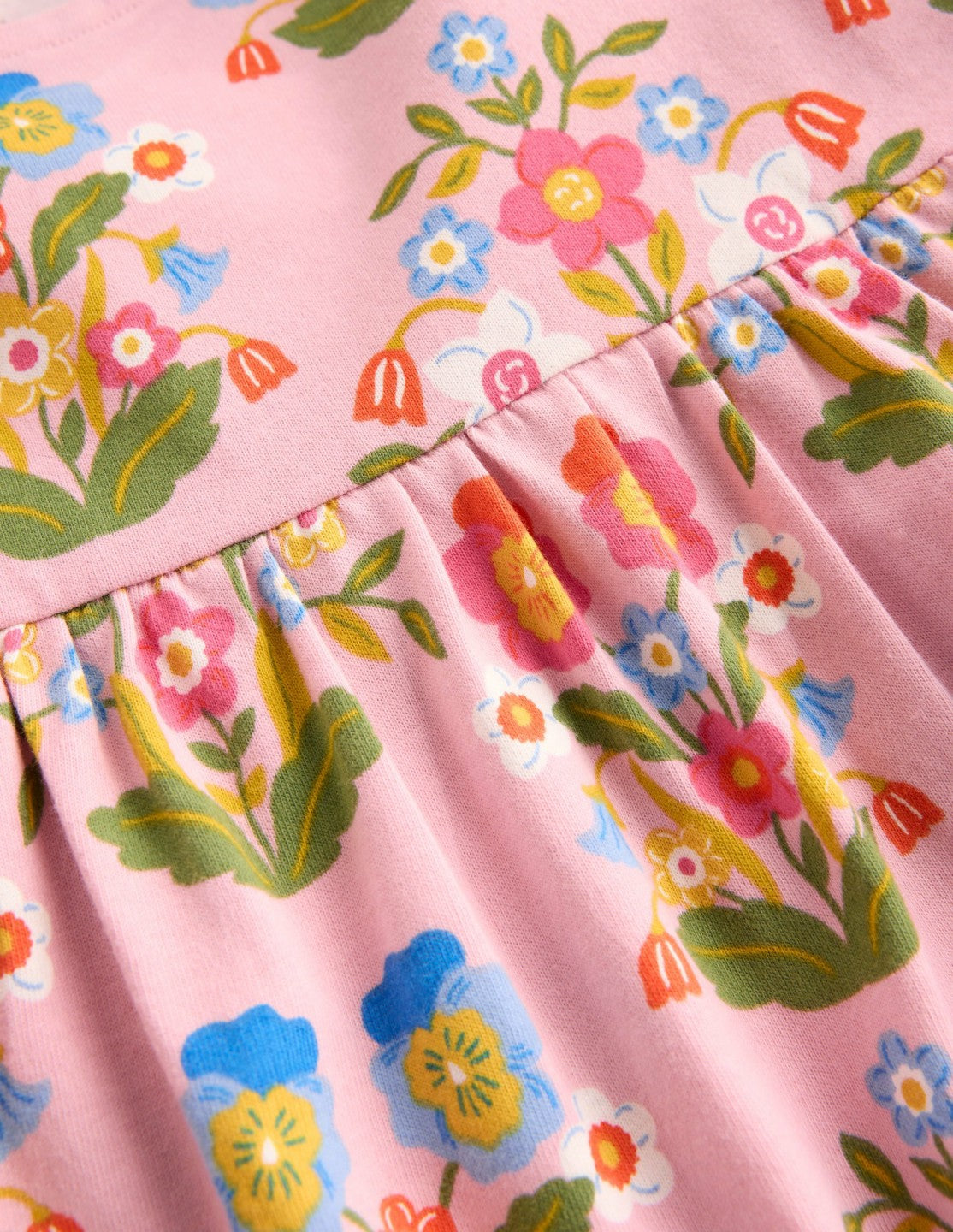 Ariel Long Sleeve Twirly Dress-Vintage Pink Pansy / Boden us