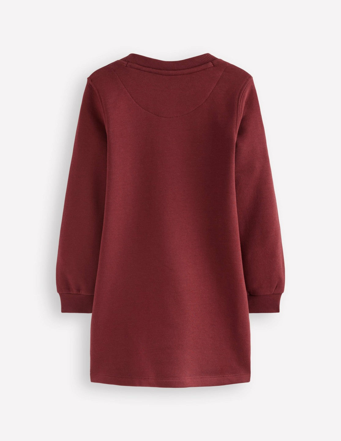 Ida Sweatshirt Appliqué Dress-Chestnut Cat Faces / Boden Outlet