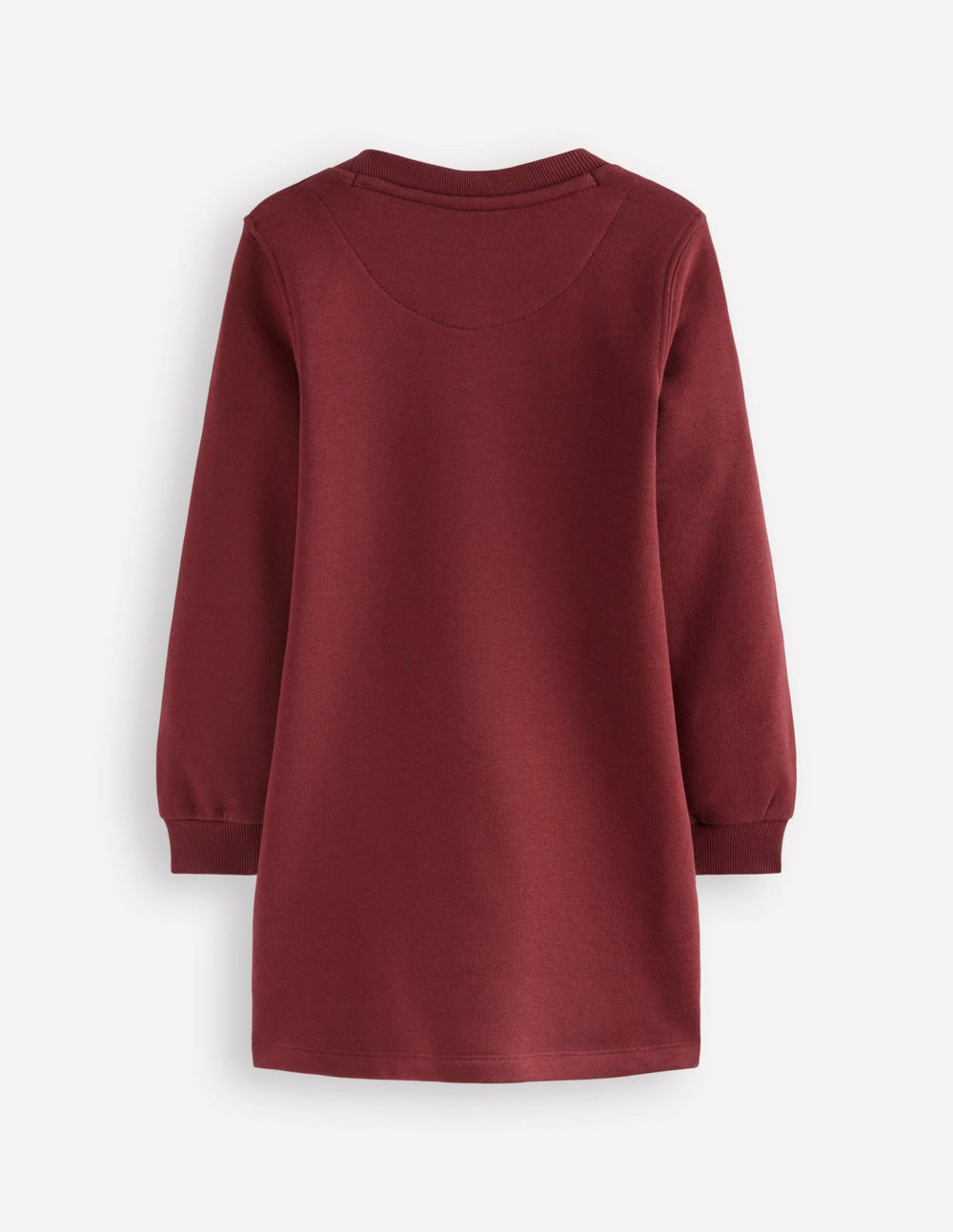 Ida Sweatshirt Appliqué Dress-Chestnut Cat Faces / Boden Outlet
