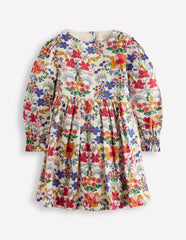 Madeline Long Sleeve Dress-Ecru Small Tapestry Floral / Boden Discount