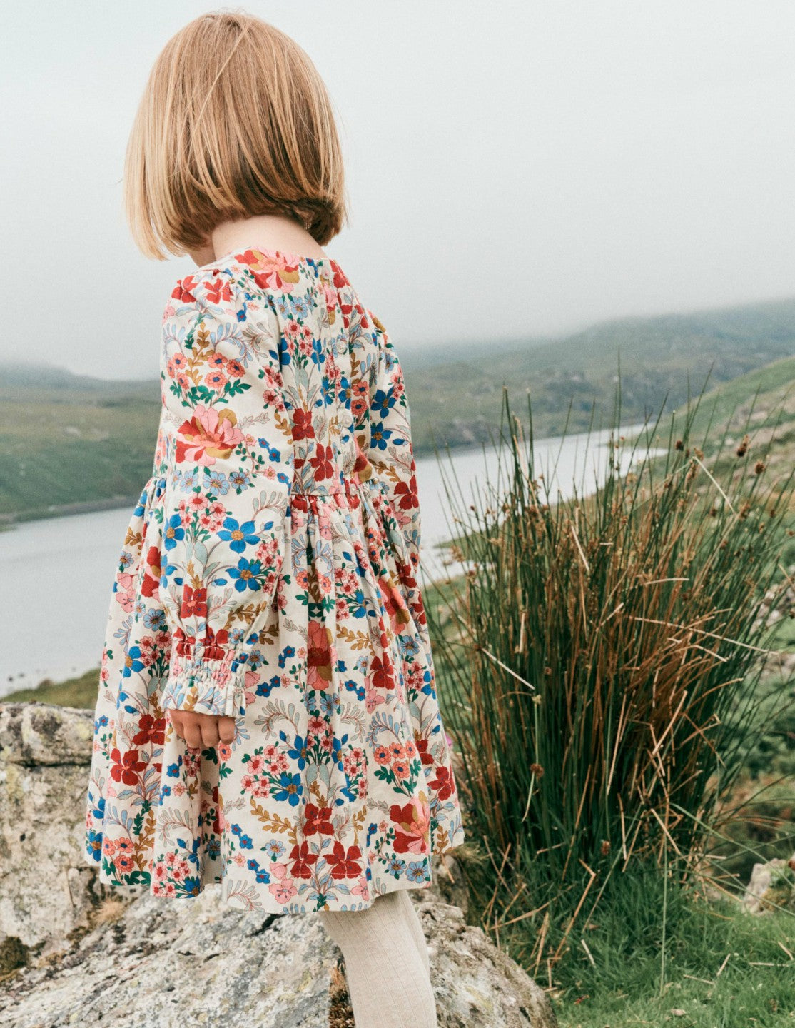 Madeline Long Sleeve Dress-Ecru Small Tapestry Floral / Boden Discount