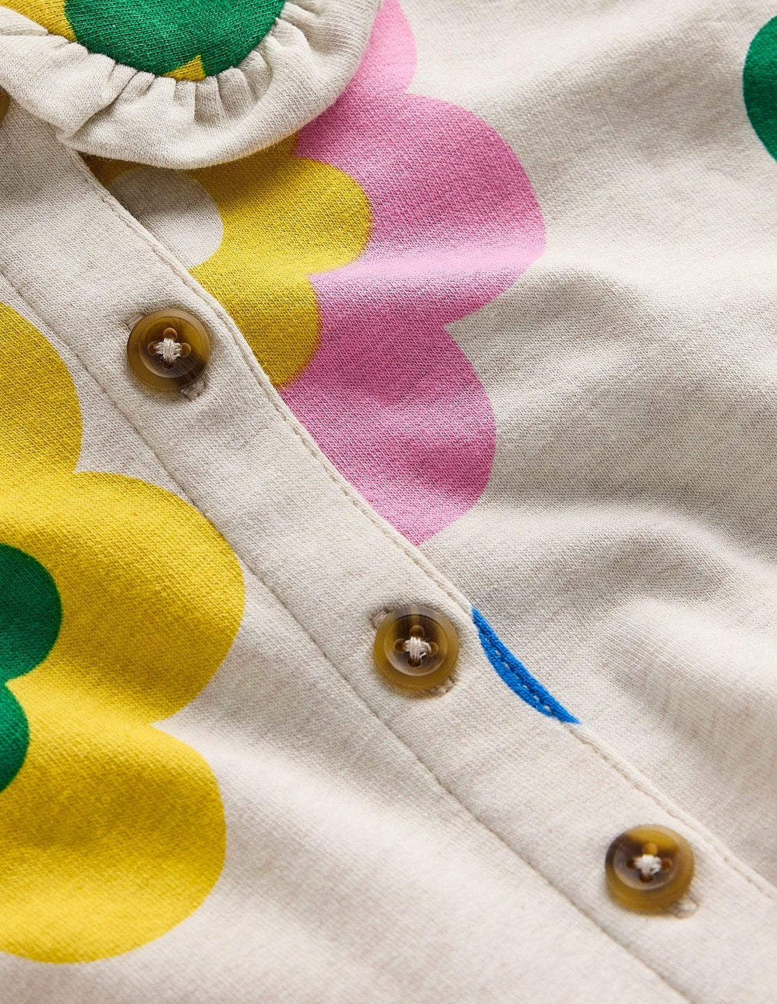 Cosy Jersey Shirt Dress-Multi Large Flower / Boden Sale