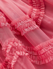 Velour Tulle Ballet Dress-Rose Pink / Boden us