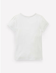 Short Sleeve Pointelle Top-White / Boden Sale