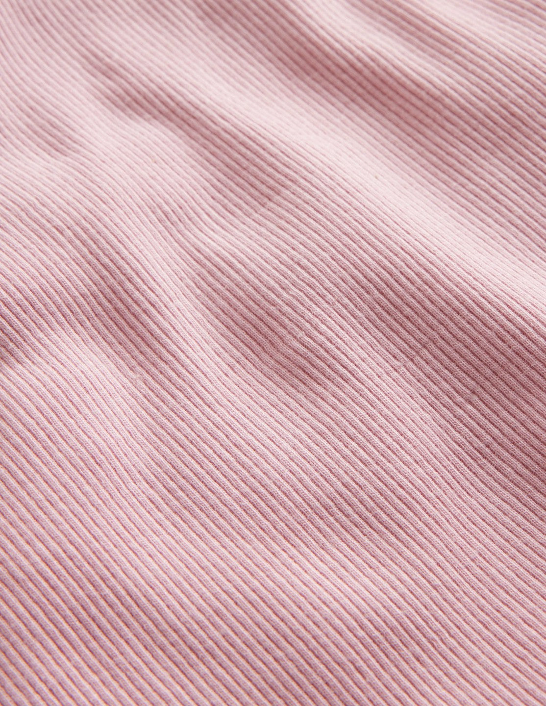Ribbed Lace Trim Tank-French Pink / Boden