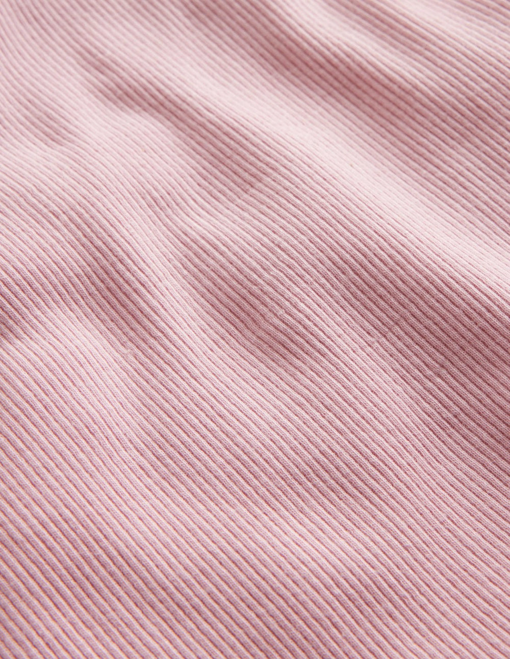 Ribbed Lace Trim Tank-French Pink / Boden