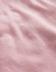 Ribbed Lace Trim Tank-French Pink / Boden