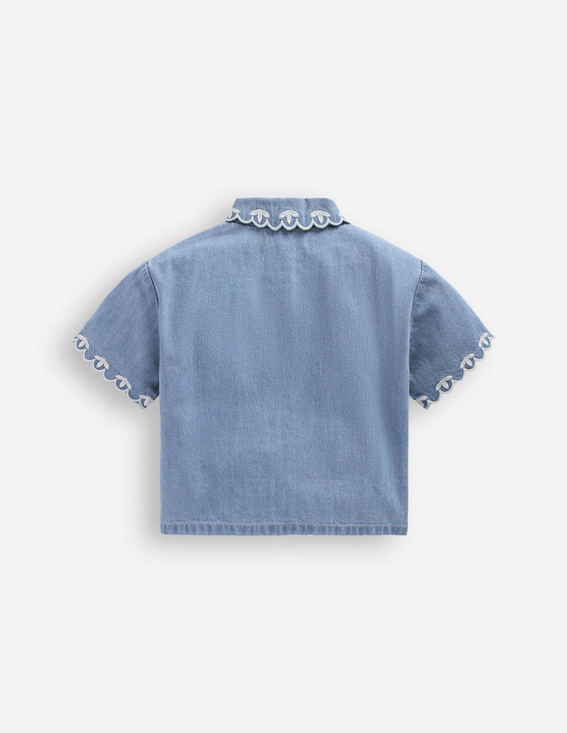 Short Sleeve Relaxed Shirt-Mid Vintage / Boden Sale