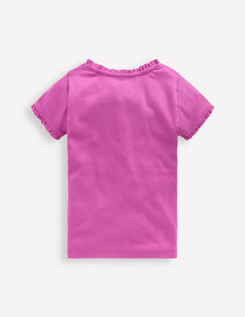 Short Sleeve Ribbed T-shirt-Purple / Boden us