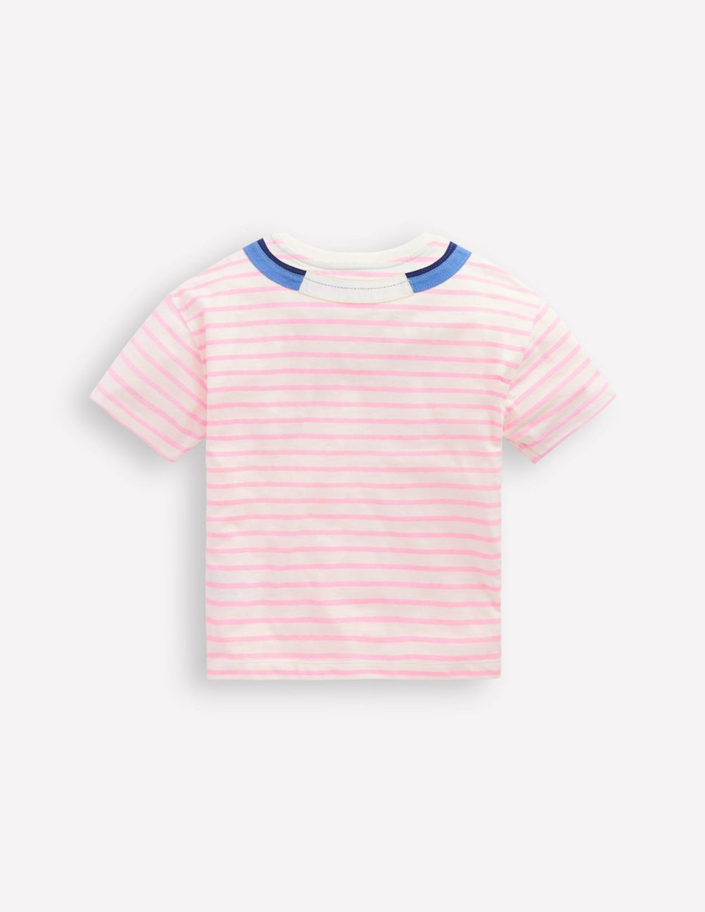 Relaxed Applique T-shirt-Formica Pink/ Ivory Headphones / Boden Outlet