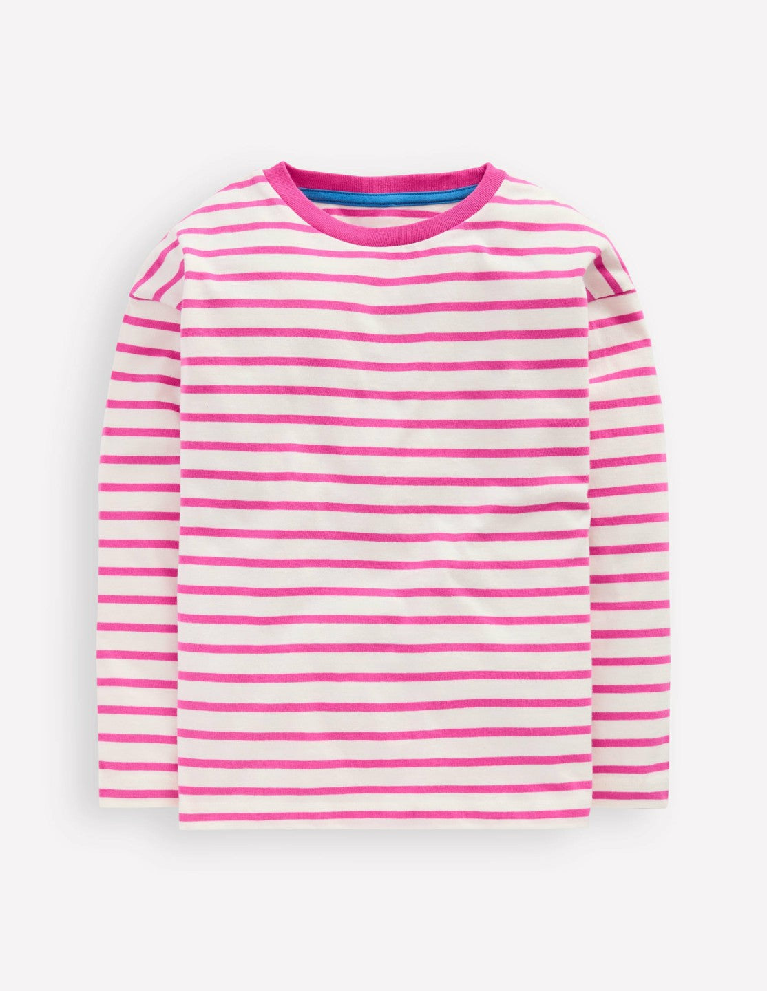Relaxed Breton-Tickled Pink/Ivory / Boden On sale