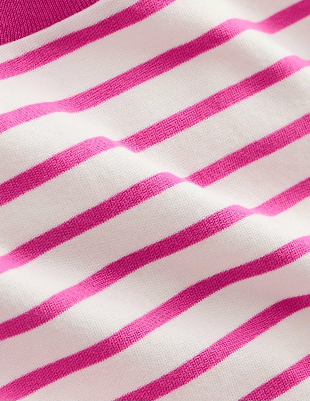 Relaxed Breton-Tickled Pink/Ivory / Boden On sale