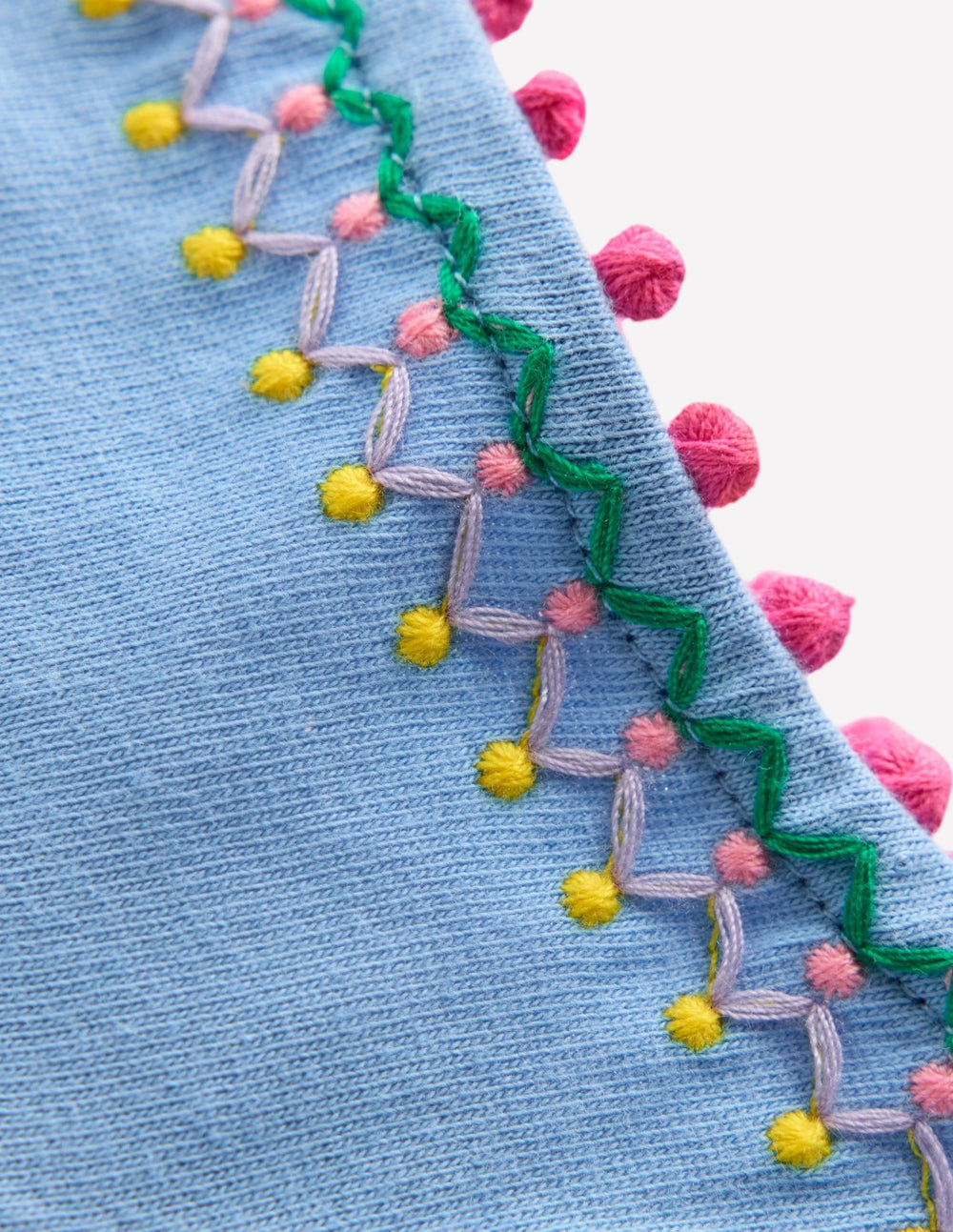 Puff Sleeve T-shirt-Forget Me Not Blue / Boden Outlet