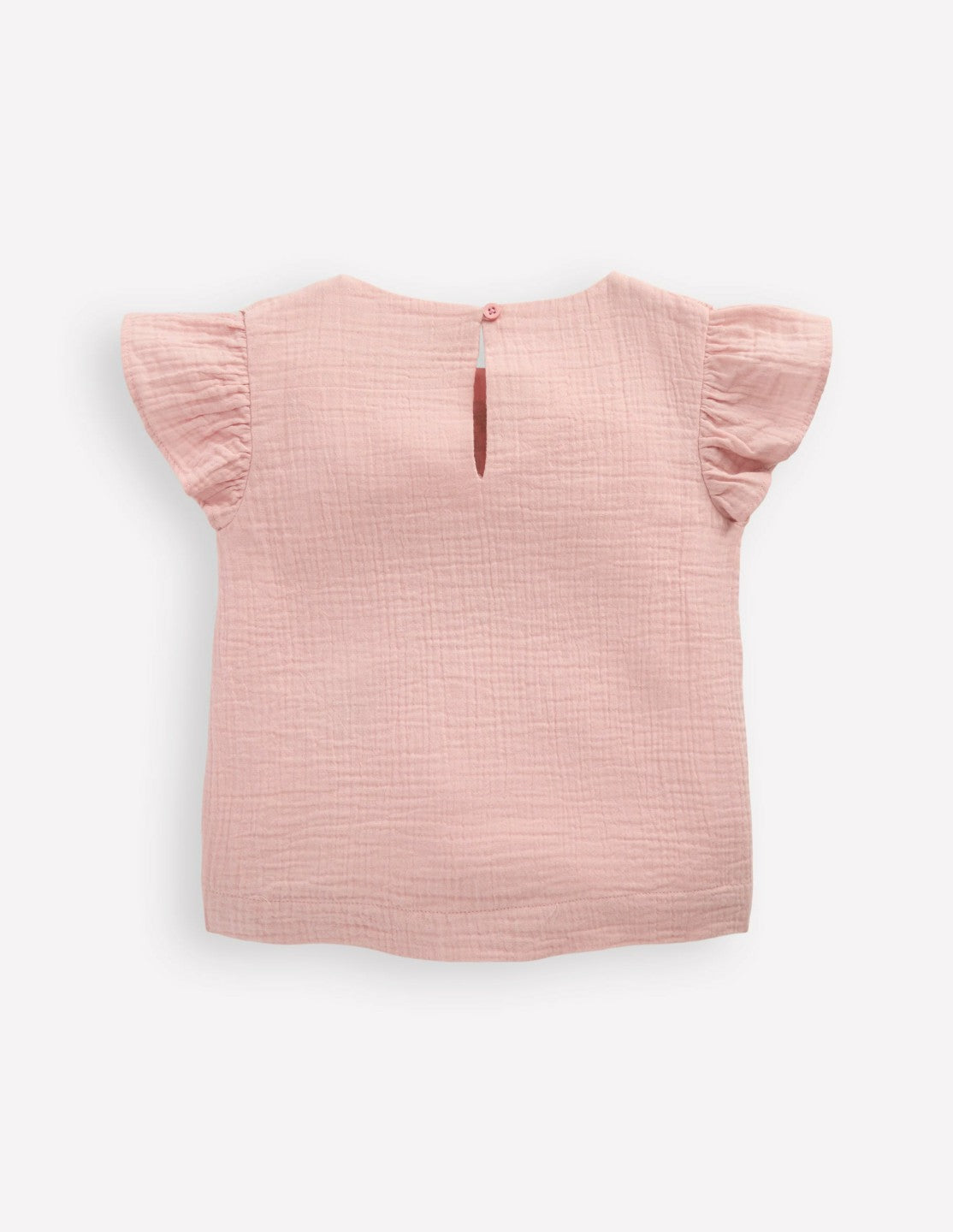 Embroidered Frilly Woven Top-Lotus Strawberries / Boden Online