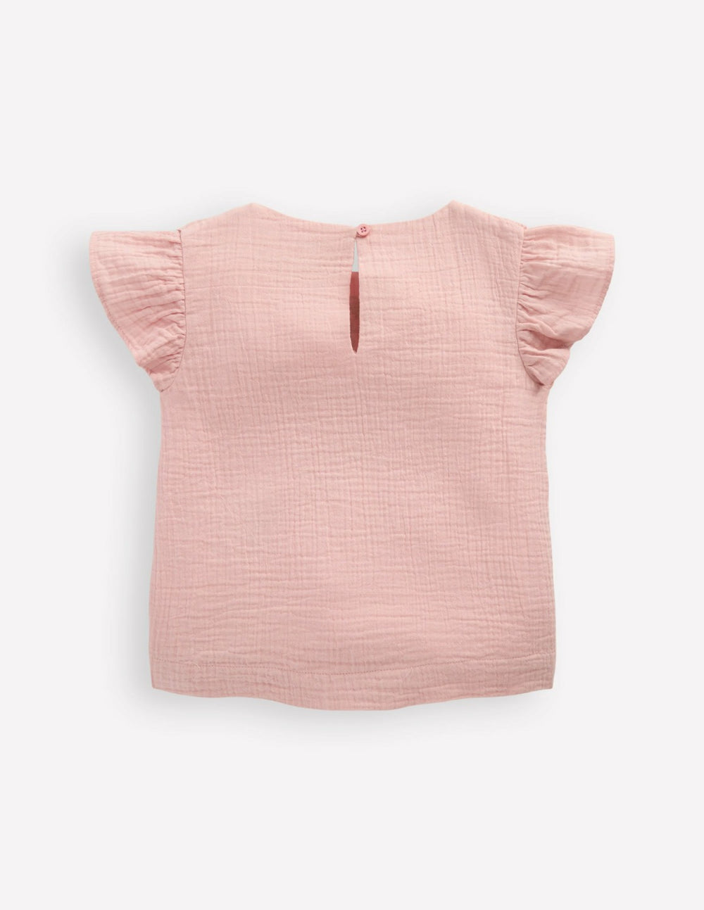Embroidered Frilly Woven Top-Lotus Strawberries / Boden Online