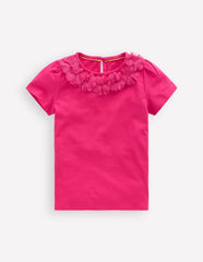 Flower Trim T-Shirt-Fandango / Boden Outlet