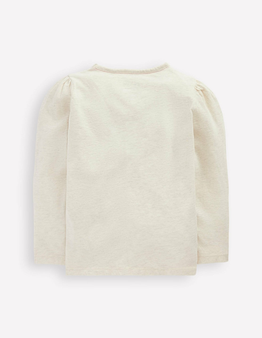 Puff Sleeve Appliqué T-shirt-Ruffle Heart / Boden Online
