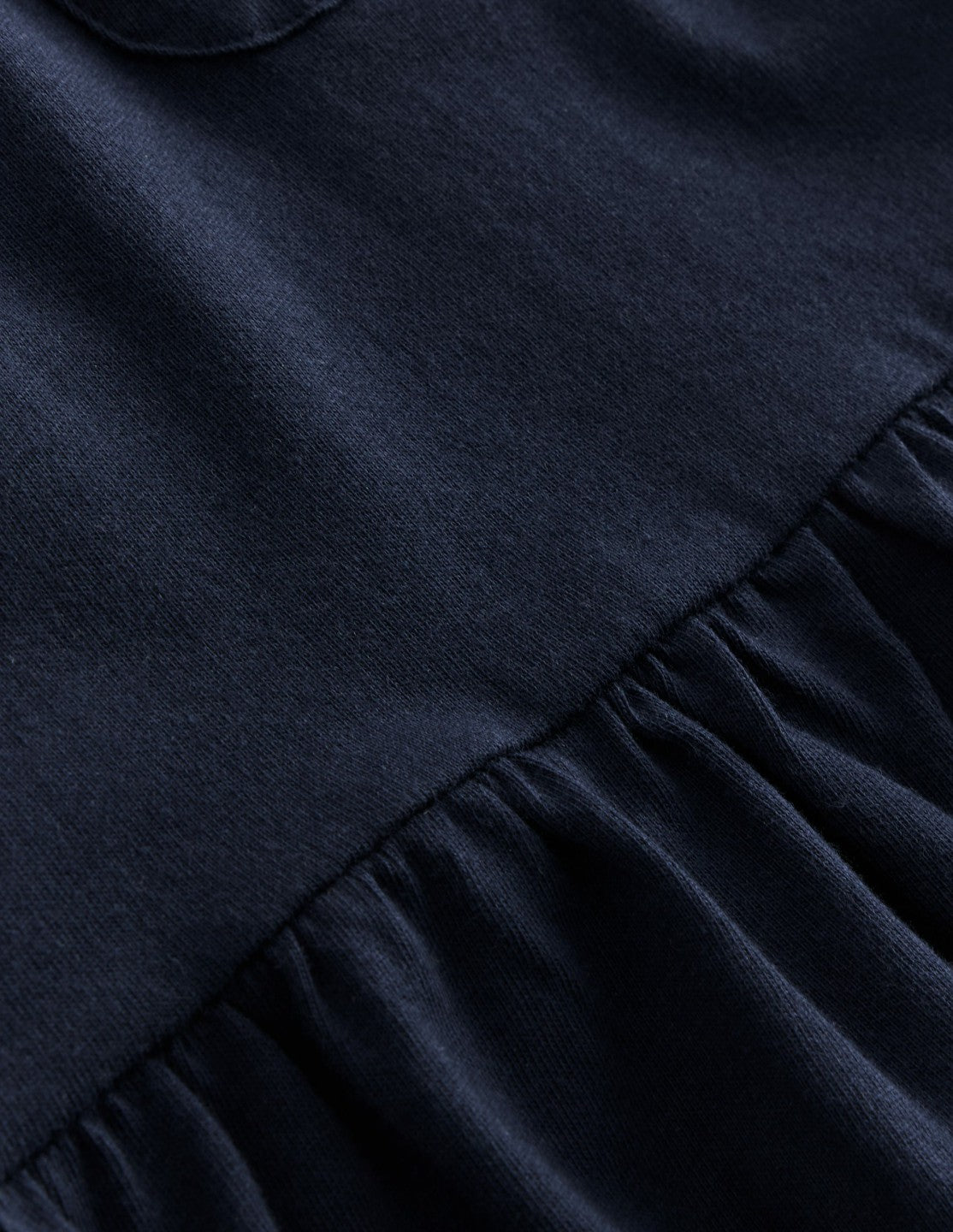 Short Sleeve Peplum Top-Navy Blazer (19-3923 TCX) / Boden Online