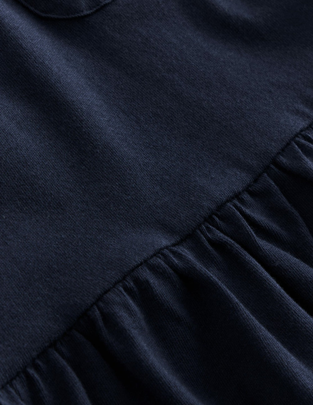 Short Sleeve Peplum Top-Navy Blazer (19-3923 TCX) / Boden Online