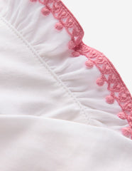 Ruffle Sleeve T-shirt-Ivory / Boden Sale