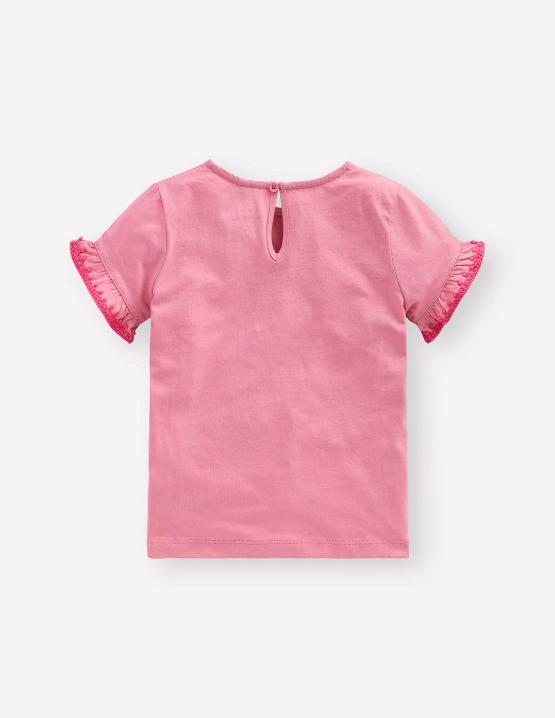 Ruffle Sleeve T-shirt-Polignac / Boden Online