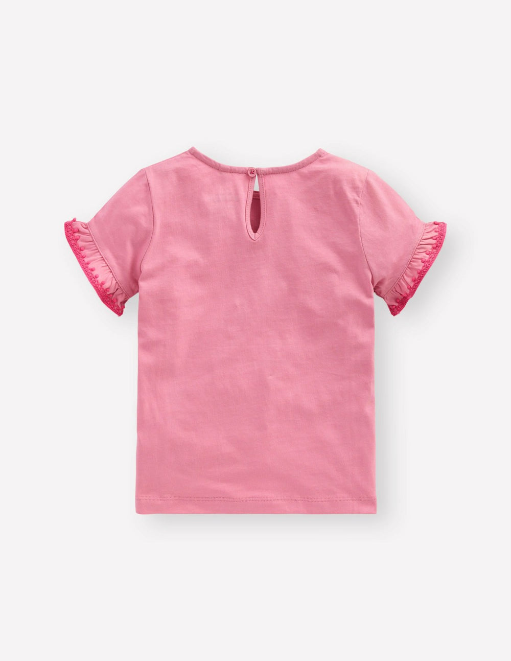 Ruffle Sleeve T-shirt-Polignac / Boden Online
