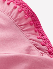 Ruffle Sleeve T-shirt-Polignac / Boden Online