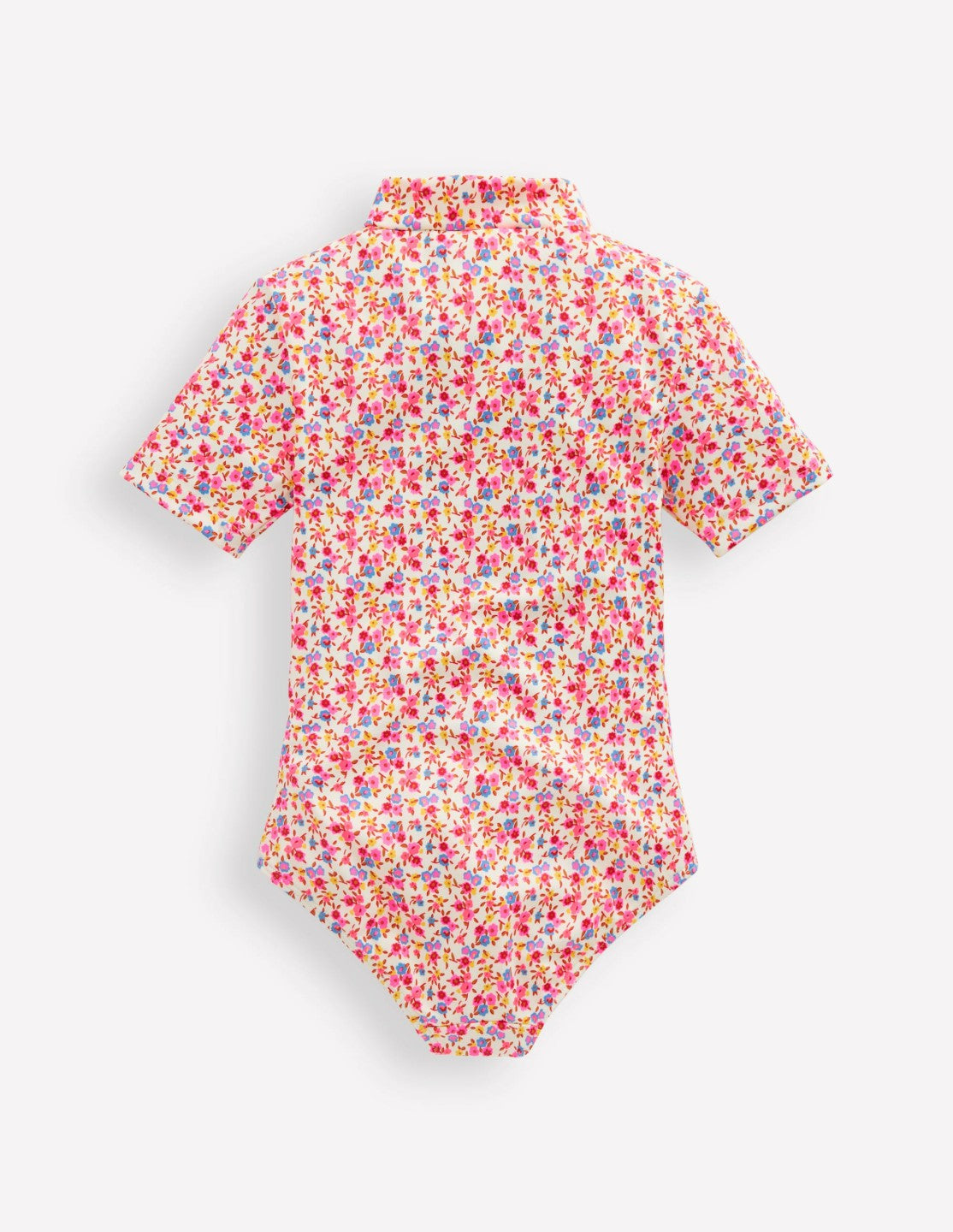 Short-sleeved Swimsuit-Papyrus Ditsy Floral / Boden Sale