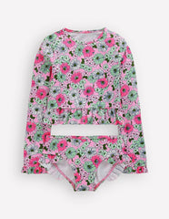 Hem Frill Rash Vest Set-Lilac Chiffon Cornflower / Boden us