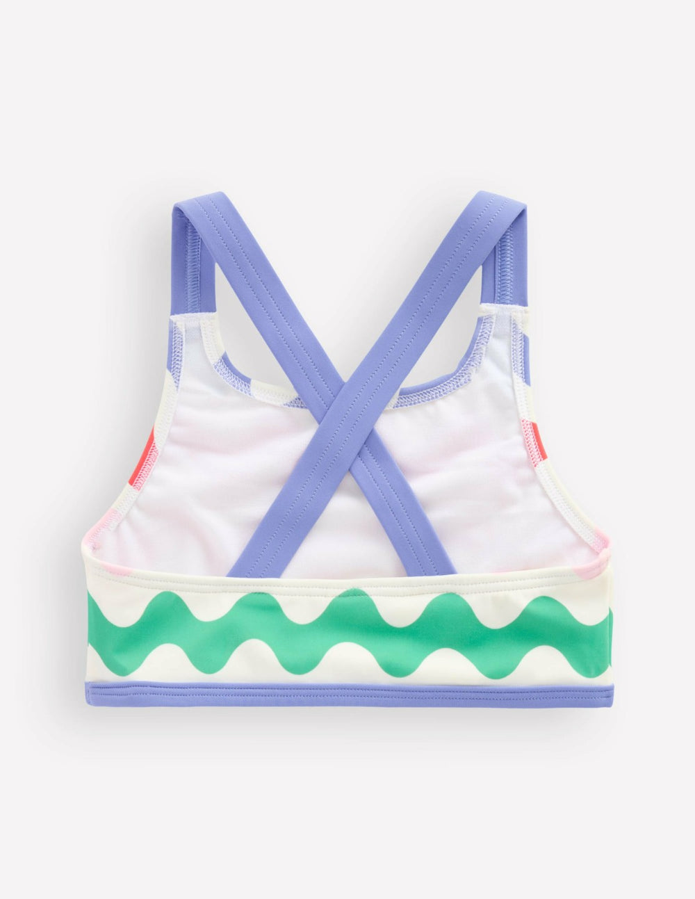 Cross-back Bikini Top-Multi Wave / Boden Online
