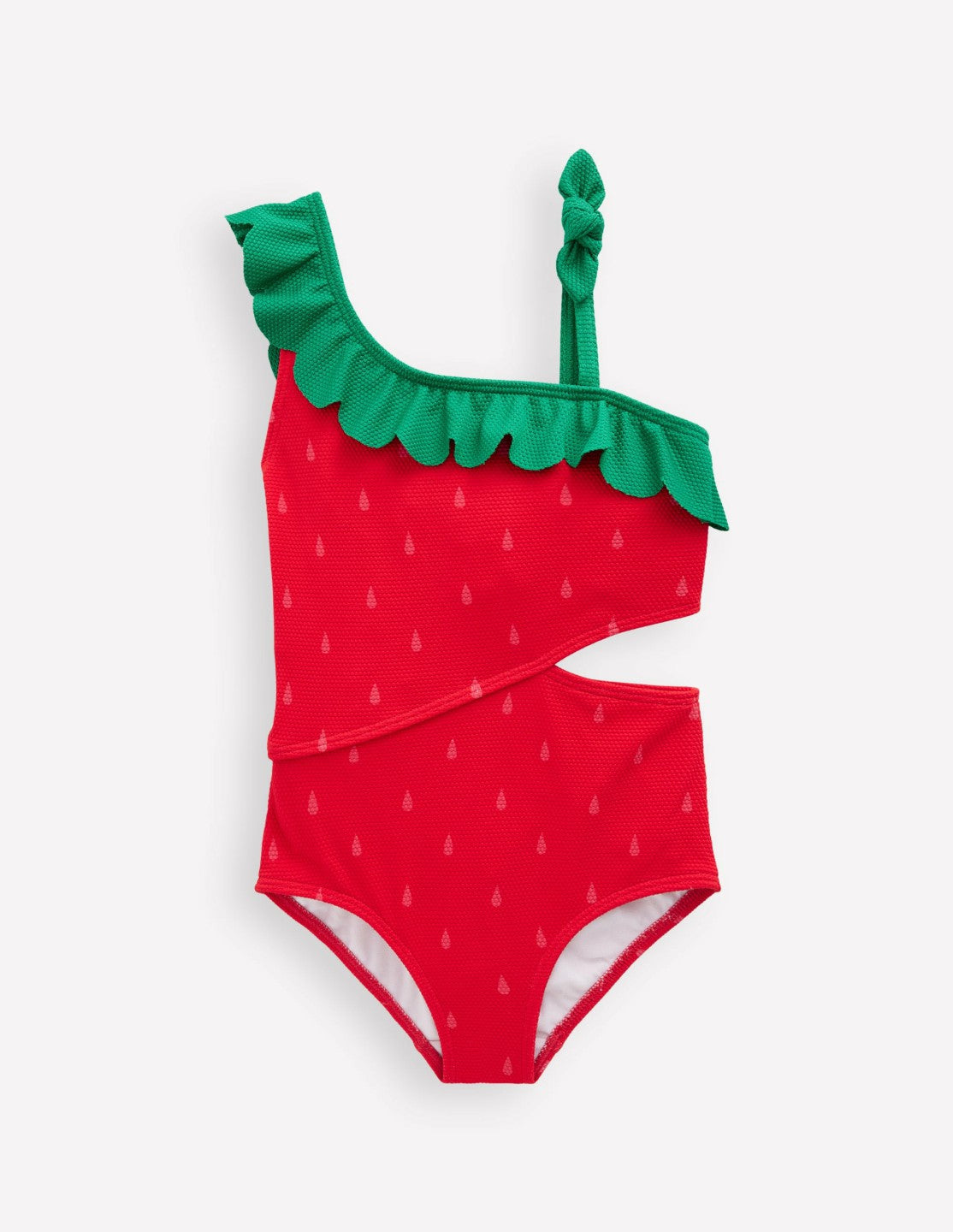 Lettice Cut Out Swimsuit-Strawberry / Boden Outlet